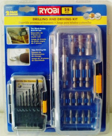 JUEGO PARA TALADRAR Y ATORNILLAR